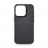 Чехол с MagSafe ArmorStandart LikeCarbon2 MagCase для Apple iPhone 16 Pro, Black