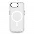 Чохол-накладка ArmorStandart Uniq MagSafe для Apple iPhone 17e / 16e, матовий прозорий