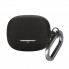 Силиконовый чехол для наушников Xiaomi Buds 5 Pro ArmorStandart Hang Case с карабином, чёрный