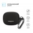 Силиконовый чехол для наушников Xiaomi Buds 5 Pro ArmorStandart Hang Case с карабином, чёрный