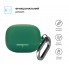 Силіконовий чохол для навушників Xiaomi Buds 5 Pro ArmorStandart Hang Case з карабіном, зелений