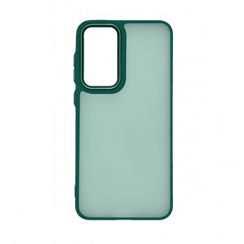 Чехол-накладка TPU+PC ArmorStandart Frame для Samsung A56 5G, тёмно-зелёный