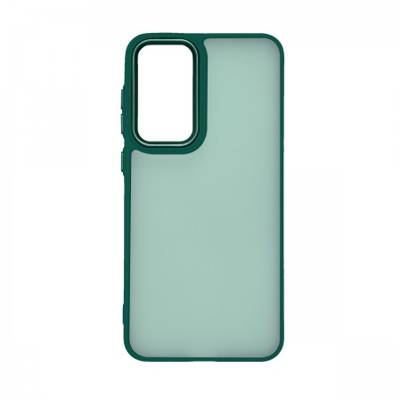 Чехол-накладка TPU+PC ArmorStandart Frame для Samsung A56 5G, тёмно-зелёный