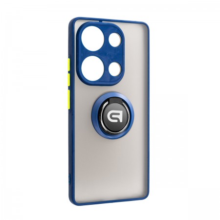 Чохол-накладка ArmorStandart Frosted Matte Ring для Xiaomi Redmi Note 14S 4G, Navy Blue (синій)
