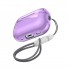 Силиконовый чехол для кейса Apple AirPods Pro 2 ArmorStandart Air TPU Purple с карабином