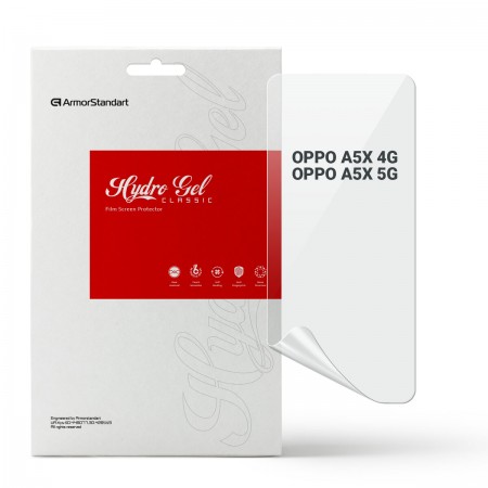 Гідрогелева плівка ArmorStandart для OPPO A5X 4G / A5X 5G, діагональ 6.67