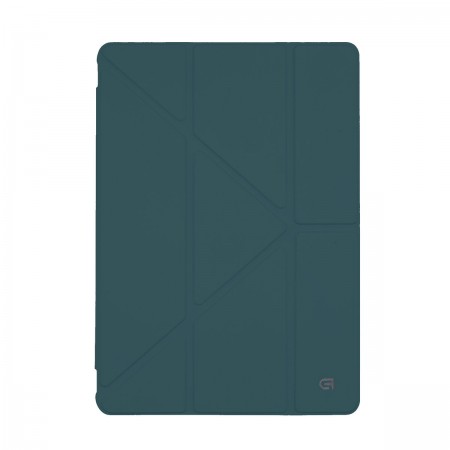 Чехол-книжка ArmorStandart Y-Type PEN для Samsung Galaxy Tab A9+, зелёный, со слотом для стилуса