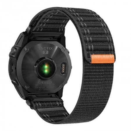 Нейлоновий ремінець ArmorStandart Sprint для Garmin 26 мм, чорний