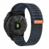 Ремешок нейлоновый ArmorStandart Sprint для Garmin 22 мм, синий, 25×205 мм