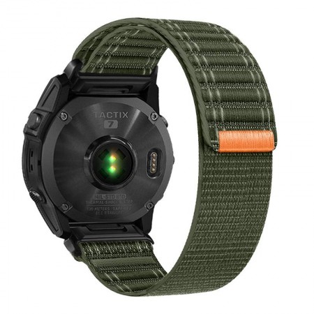 Нейлоновий ремінець ArmorStandart Sprint для Garmin 22 мм, зелений