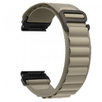Текстильний ремінець ArmorStandart AlpinaStyle для Garmin 26 mm, оливковий Текстильний ремінець ArmorStandart AlpinaStyle для Garmin 26 mm, оливковий