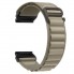 Текстильний ремінець ArmorStandart AlpinaStyle для Garmin 22 мм, оливковий