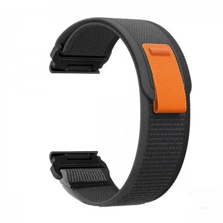 Нейлоновий ремінець ArmorStandart Trail для Garmin 20 mm, чорний