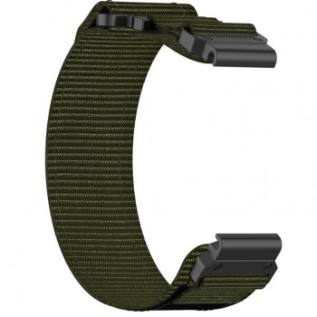 Нейлоновий ремінець ArmorStandart Scout для Garmin 22 мм, зелений Нейлоновий ремінець ArmorStandart Scout для Garmin 22 мм, зелений