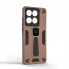 Протиударний чохол ArmorStandart Proover для Motorola Edge 60 5G, коричневий, TPU і полікарбонат, з підставкою