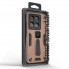 Протиударний чохол ArmorStandart Proover для Motorola Edge 60 5G, коричневий, TPU і полікарбонат, з підставкою