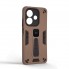 Протиударний чохол ArmorStandart Proover для Oppo A40 4G / A40m 4G / A3 4G / A3x 4G, коричневий, TPU і полікарбонат
