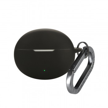 Силіконовий чохол для навушників Oppo Enco Free4 ArmorStandart Hang Case, чорний Силіконовий чохол для навушників Oppo Enco Free4 ArmorStandart Hang Case, чорний