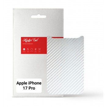 Гідрогелева плівка ArmorStandart для Apple iPhone 17 Pro Carbone Transparent, діагональ 6.3 Гідрогелева плівка ArmorStandart для Apple iPhone 17 Pro Carbone Transparent, діагональ 6.3