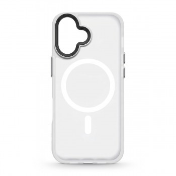 Чехол ArmorStandart Uniq MagCase для iPhone 17 с MagSafe, Matte Clear (белый)