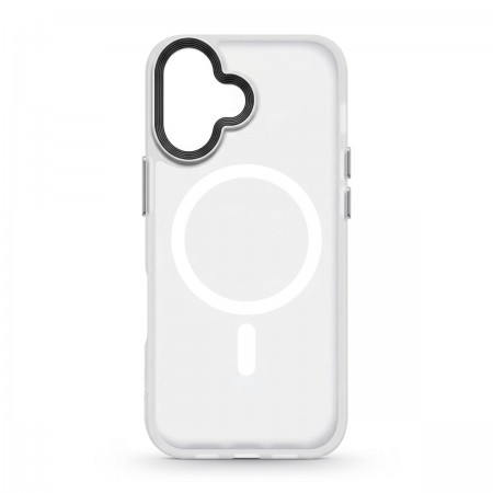 Чохол ArmorStandart Uniq MagCase для iPhone 17 з MagSafe, Matte Clear (білий)