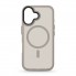 Прозрачный чехол MagSafe ArmorStandart Uniq MagCase для Apple iPhone 17, Titanium Grey (серый)