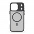 Прозрачный чехол MagSafe ArmorStandart Uniq MagCase для Apple iPhone 17 Pro Max, Black (чёрный)