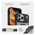 Прозрачный чехол MagSafe ArmorStandart Uniq MagCase для Apple iPhone 17 Pro Max, Black (чёрный)