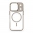 Чохол ArmorStandart Unit MagCase для iPhone 17 Pro прозорий, Titanium Grey (сірий)