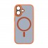 Чехол ArmorStandart Unit MagCase SE для iPhone 17 с MagSafe, SE, Orange Black