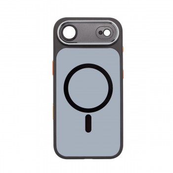 Чехол-накладка с MagSafe ArmorStandart Unit MagCase SE для Apple iPhone 17 Air, Black Orange