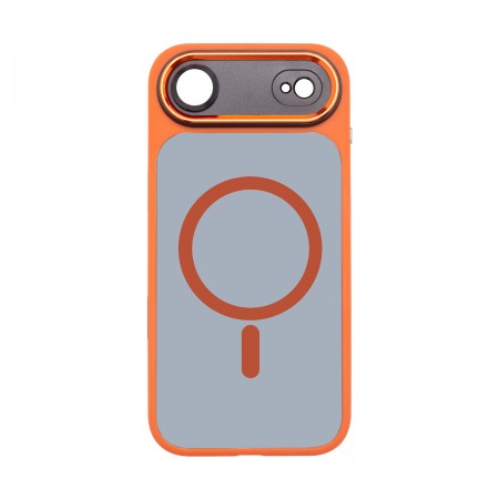 Чехол-накладка ArmorStandart Unit MagCase SE для Apple iPhone 17 Air Orange Black