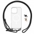 Чехол ArmorStandart Crossbody Air MagSafe Rope с ремешком для Apple iPhone 14 Pro Max, прозрачный