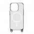 Чехол с ремешком MagSafe ArmorStandart Crossbody Air MagSafe Rope для Apple iPhone 15 Pro, Clear