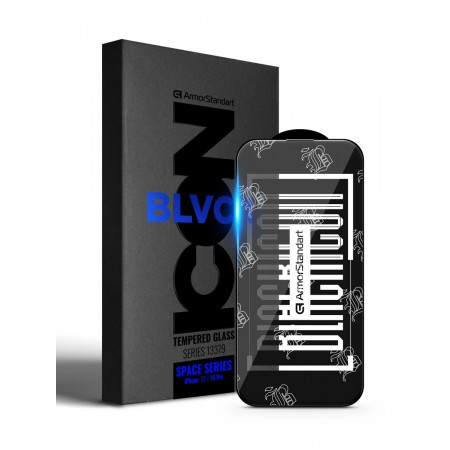 Захисне скло ArmorStandart Space Black Icon для Apple iPhone 17 / 16 Pro, 6.3