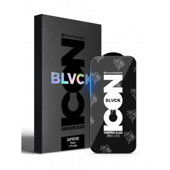 Захисне скло ArmorStandart Supreme Black Icon для Apple iPhone 17 Pro Max
