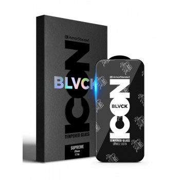 Защитное стекло ArmorStandart Supreme Black Icon для Apple iPhone 17 Air, диагональ 6.5