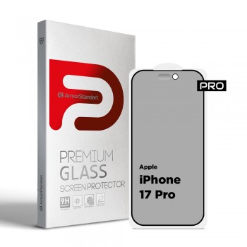 Защитное стекло антишпион матовое ArmorStandart Pro Anti-spy Matte для iPhone 17 Pro 6.3 Защитное стекло антишпион матовое ArmorStandart Pro Anti-spy Matte для iPhone 17 Pro 6.3