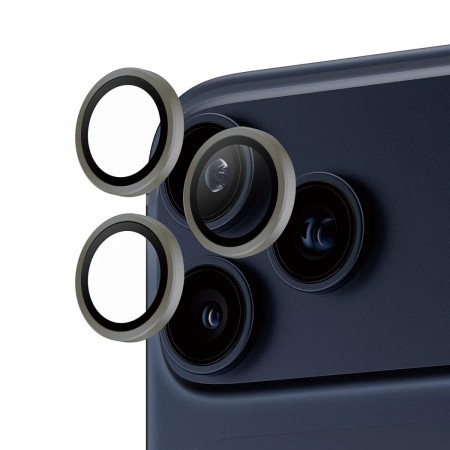 Захисне скло для камери ArmorStandart AR для iPhone 17 Pro / 17 Pro Max, титановий сірий