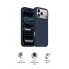 Силиконовый чехол MagSafe ArmorStandart ICON2 MagCase для Apple iPhone 17 Pro Max, Midnight Blue (синий)