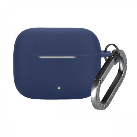 Чохол для навушників ArmorStandart Hang Case для OPPO Enco Buds3 Pro, силікон 2 мм, з карабіном, темно-синій