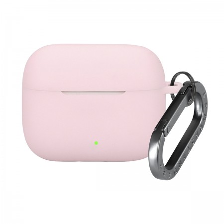 Силіконовий чохол для навушників OPPO Enco Buds3 Pro ArmorStandart Hang Case з карабіном, рожевий