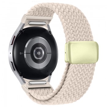 Ремінець ArmorStandart Braided Solo Loop для Samsung Galaxy Watch 7 / FE / 6 / 5 / 4 (Classic, Pro), Starlight