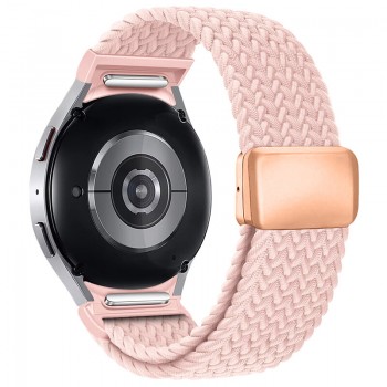 Ремешок для смарт-часов ArmorStandart Braided Solo Loop для Samsung Galaxy Watch 7 / FE / 6 / 6 Classic / 5 / 5 Pro / 4 / 4 Classic, нейлон, Rose Gold