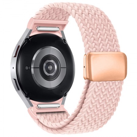 Ремешок для смарт-часов ArmorStandart Braided Solo Loop для Samsung Galaxy Watch 7 / FE / 6 / 6 Classic / 5 / 5 Pro / 4 / 4 Classic, нейлон, Rose Gold