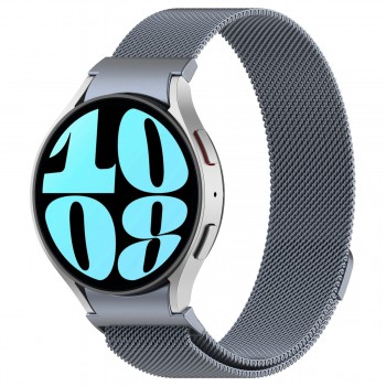 Магнітний ремінець ArmorStandart Milanese Magnetic для Samsung Galaxy Watch 7 / 6 / 5 / 4 / FE, сірий