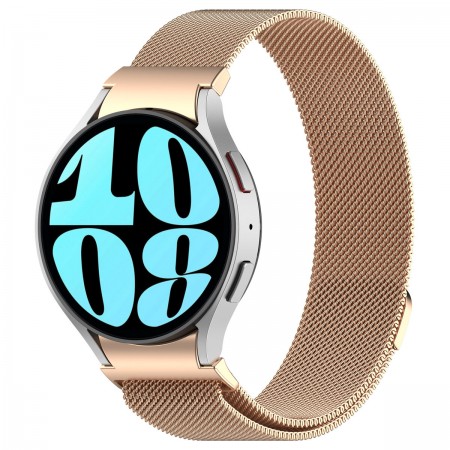 Магнітний ремінець ArmorStandart Milanese Magnetic для Samsung Galaxy Watch 7 / 6 / 5 / 4 / FE, золотистий