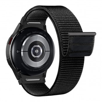 Нейлоновий ремінець ArmorStandart Nylon Band для Samsung Galaxy Watch 7 / FE / 6 / 6 Classic / 5 / 5 Pro / 4 / 4 Classic, чорний Нейлоновий ремінець ArmorStandart Nylon Band для Samsung Galaxy Watch 7 / FE / 6 / 6 Classic / 5 / 5 Pro / 4 / 4 Classic, чорний