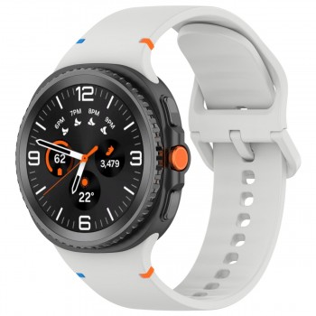 Силіконовий ремінець ArmorStandart для Samsung Galaxy Watch 9 / 8 / 8 Classic 20x113 мм, світло-сірий Силіконовий ремінець ArmorStandart для Samsung Galaxy Watch 9 / 8 / 8 Classic 20x113 мм, світло-сірий