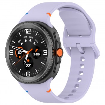 Силіконовий ремінець ArmorStandart для Samsung Galaxy Watch 9 / 8 / 8 Classic 22x132 мм, лавандовий Силіконовий ремінець ArmorStandart для Samsung Galaxy Watch 9 / 8 / 8 Classic 22x132 мм, лавандовий